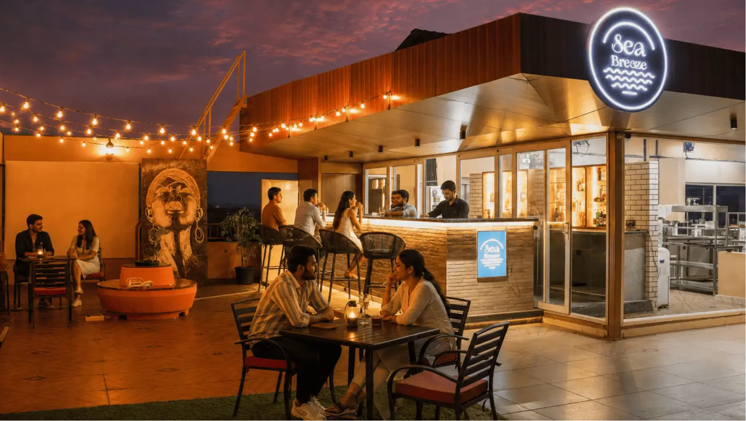 Sea Breeze Roof Top Restaurant